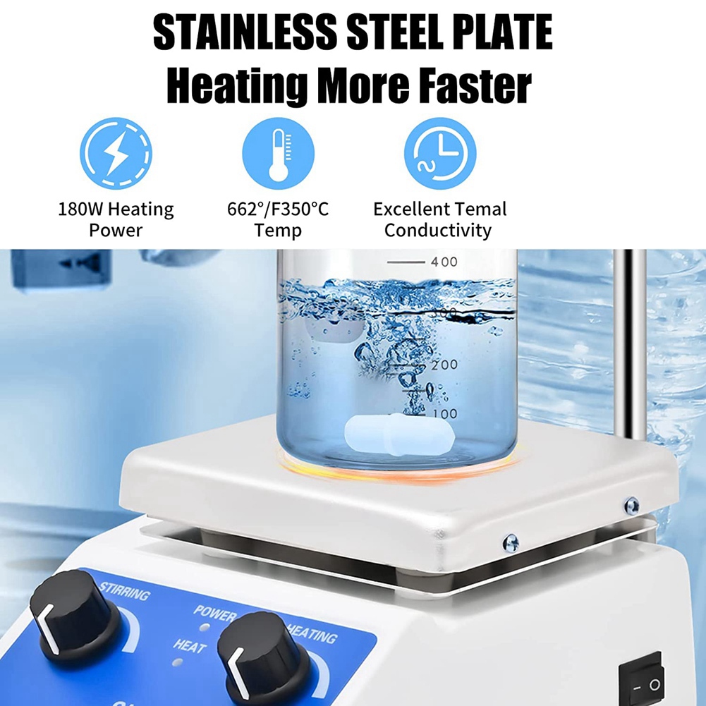Nuevas llegadas - Placa agitad - Lab Magnetic Stirrer Hot Plate reseña y precio