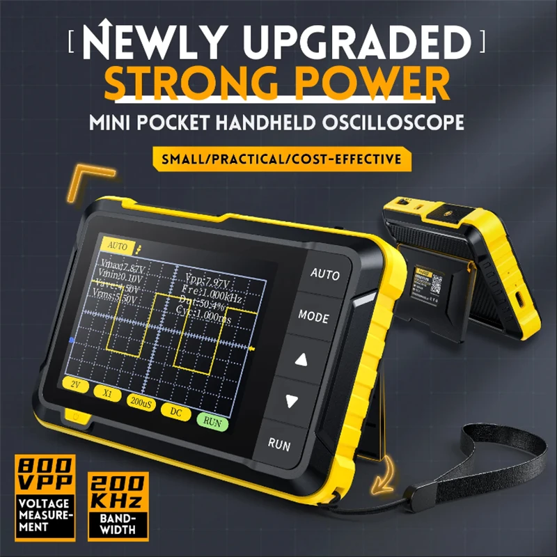 Kit de osciloscopio portátil m - Fnirsi Digital Oscilloscope Handheld reseña y precio