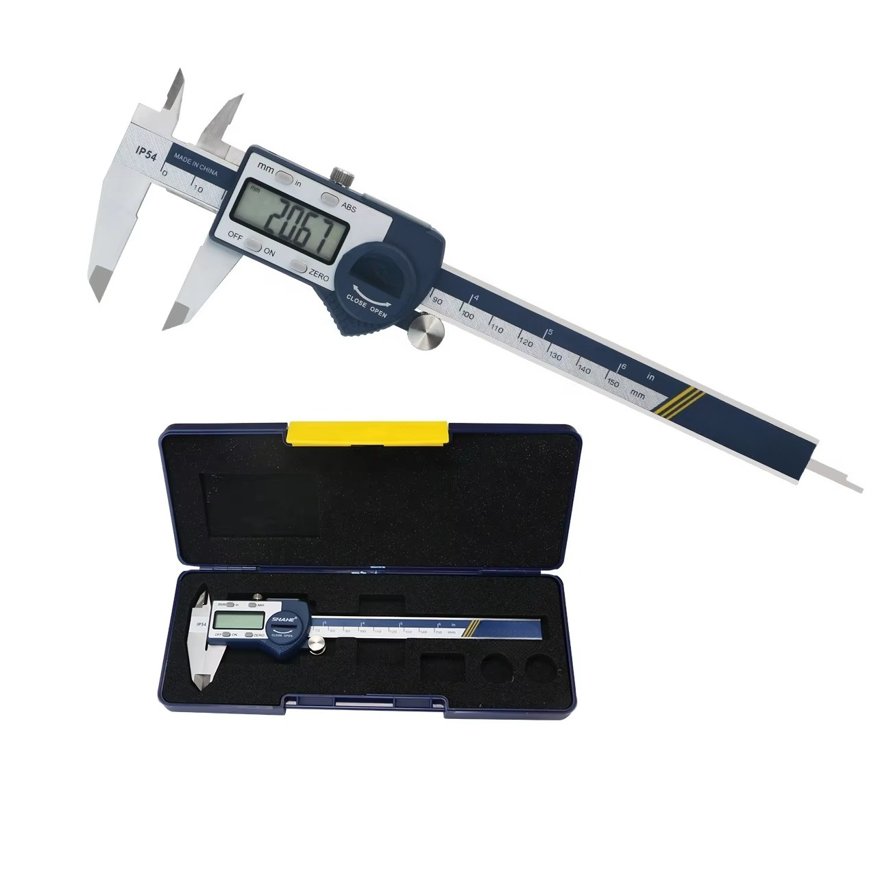 Calibrador Vernier digital IP5 - Fiber Laser Marking Machine 30W reseña y precio