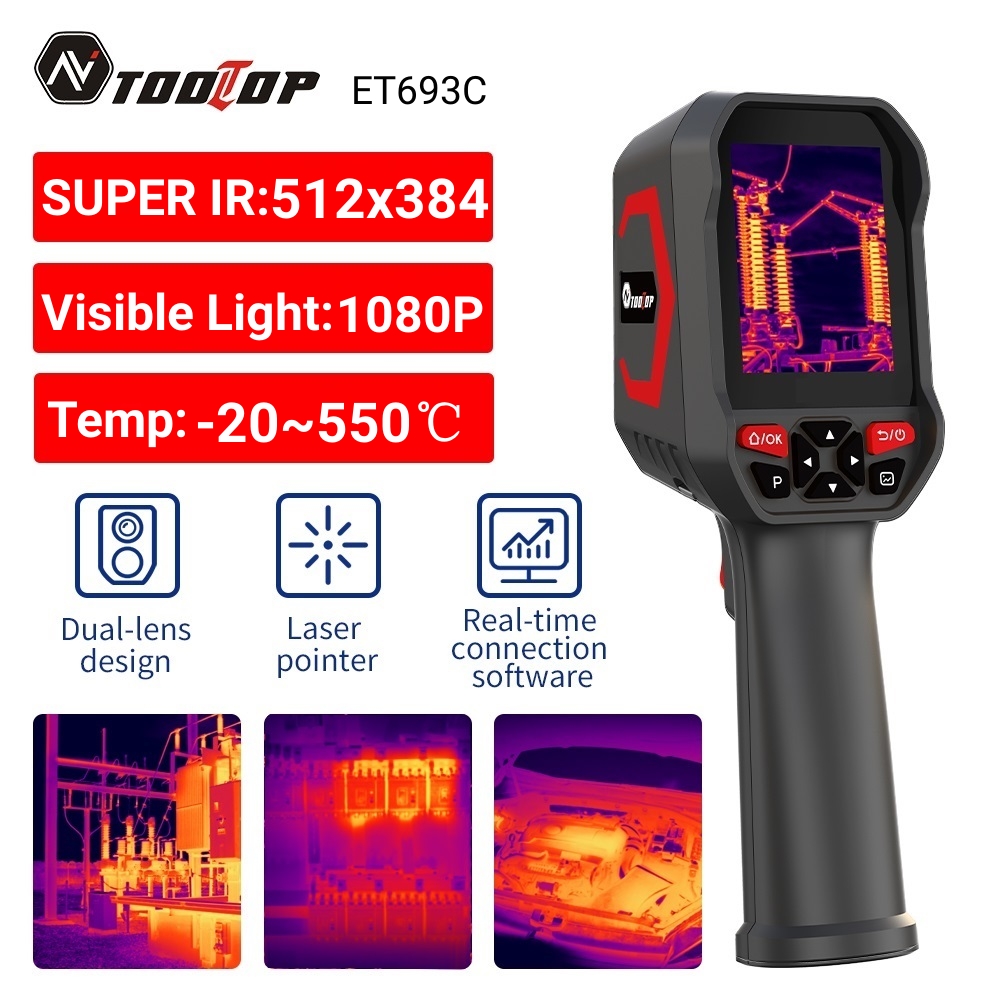 Cámara Térmica TOOLTOP ET693C - Thermal Imaging Camera Pcb Repair reseña y precio