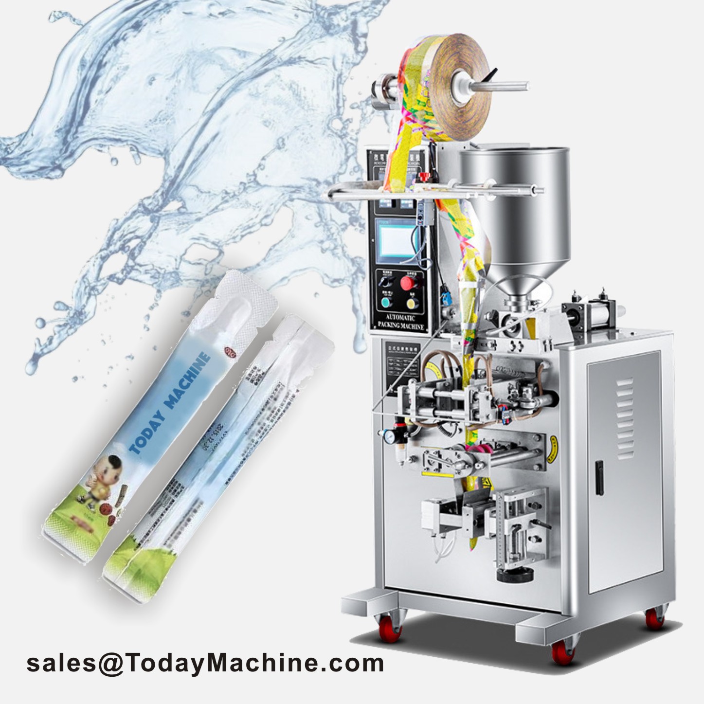 Máquina de envasado vertical d - Packaging reseña y precio