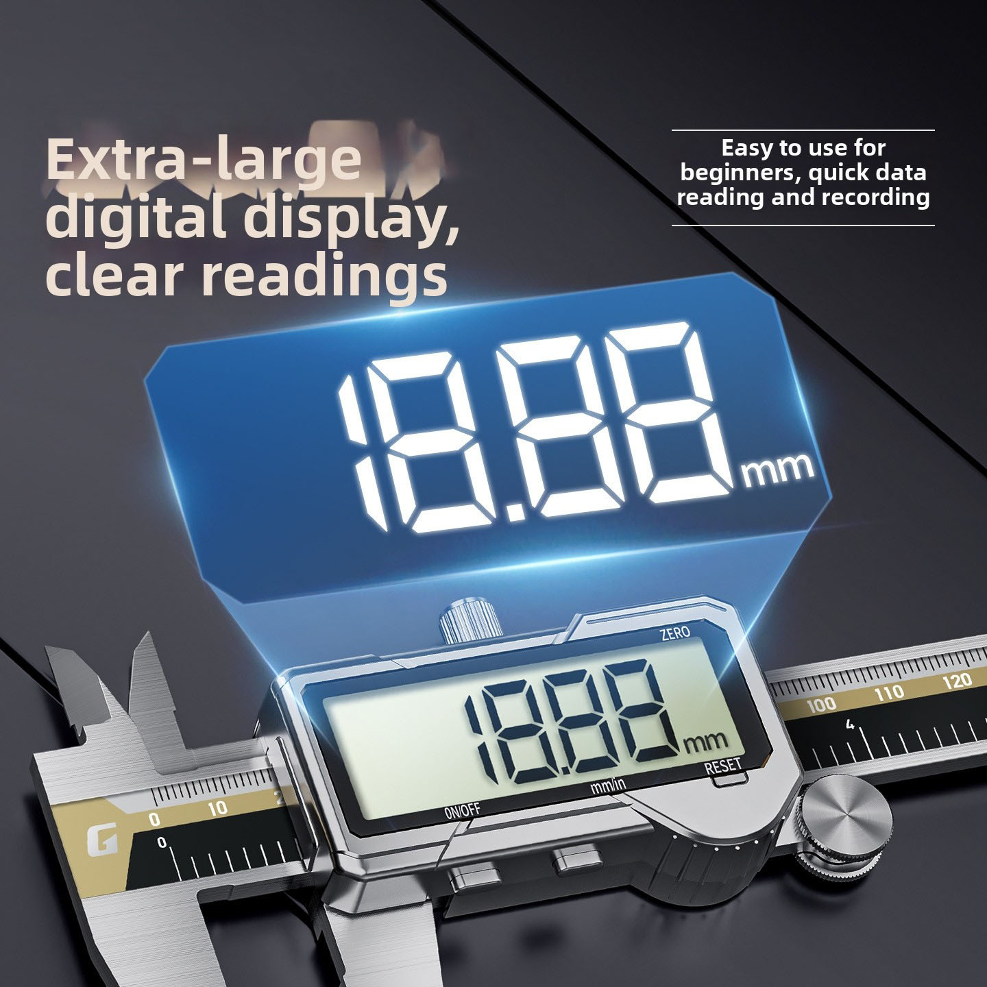 Calibrador Digital con Puerto  - Digital Caliper 150Mm Stainless Steel reseña y precio