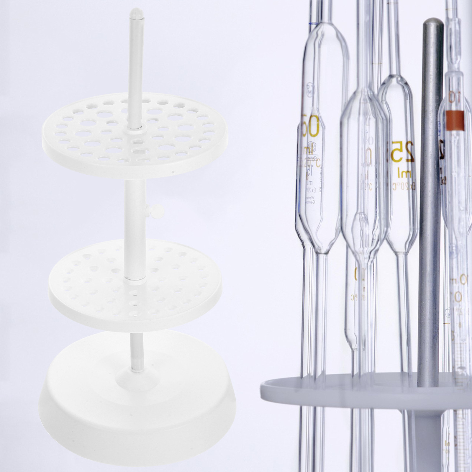 Soporte redondo para pipetas d - Lab Equipment reseña y precio