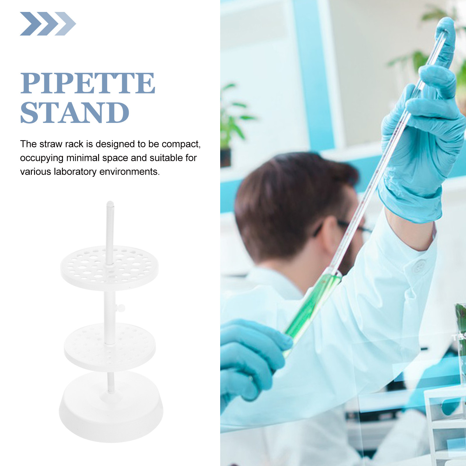 Soporte redondo para pipetas d - Lab Equipment reseña y precio