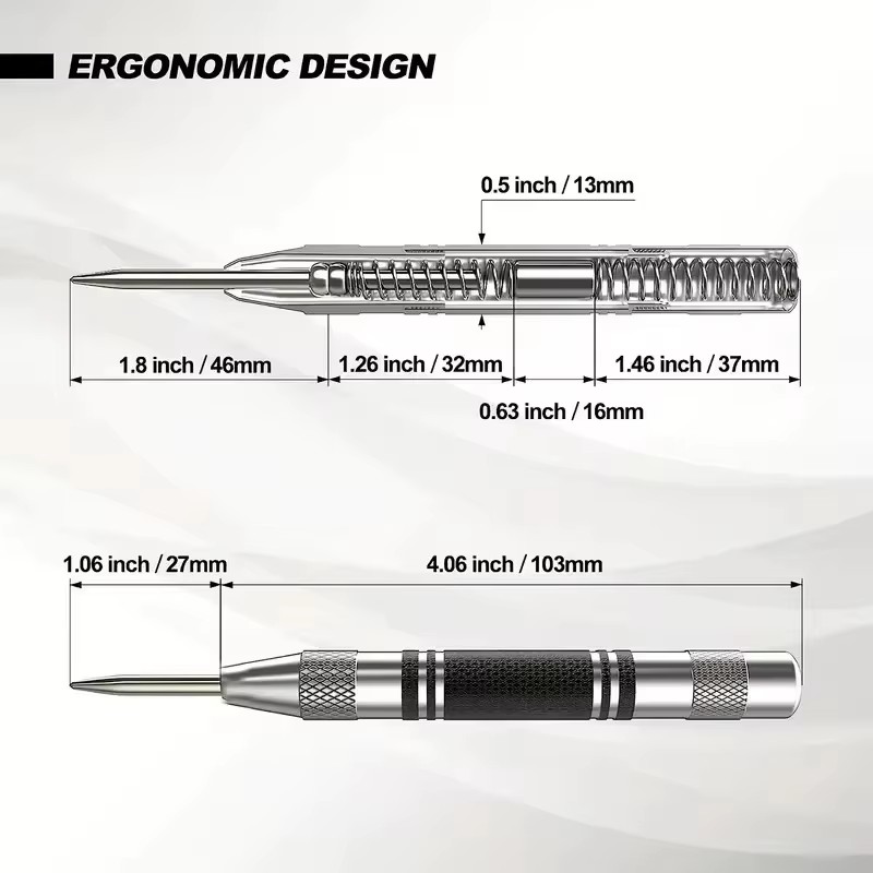 Punzón automático para marcar  - Industrial Tools reseña y precio