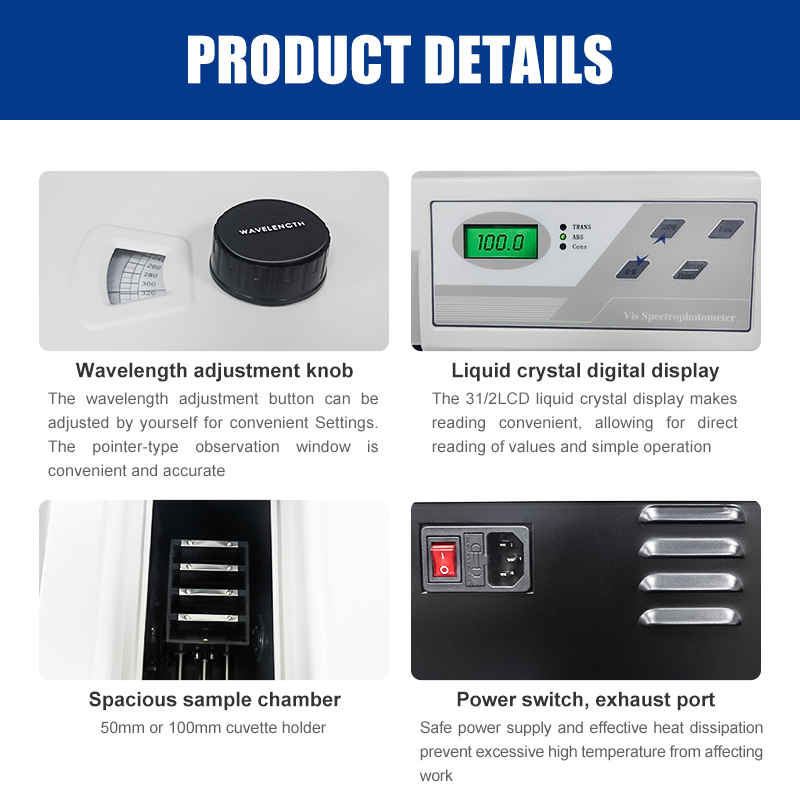 Espectrofotómetro Portátil WES - Lab Equipment reseña y precio